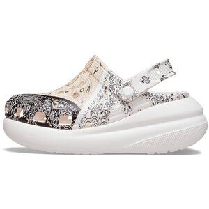 CROCS  Men's Bandana Print Crush Clogs Size 13 NEW NWOT